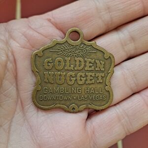 Vintage Golden Nugget Key Fob
